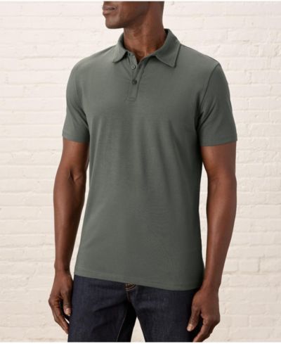 Pact Мужской Organic Cotton Luxe Stretch Jersey Slim Polo