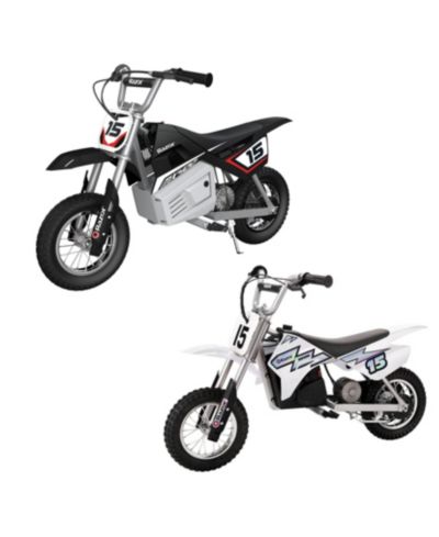 Электрический мотоцикл Razor MX400 Dirt Rocket, выдерживает вес до 140 фунтов, для возраста 13+
