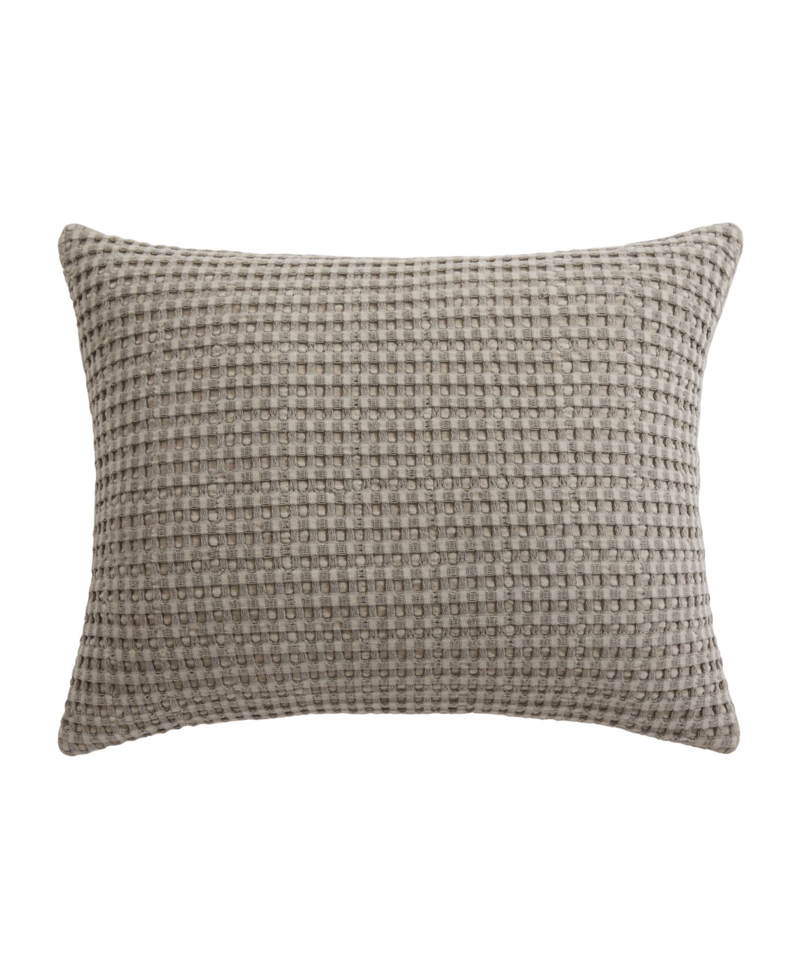 Levtex Mills Waffle Textured Decorative Pillow, 14" x 18"