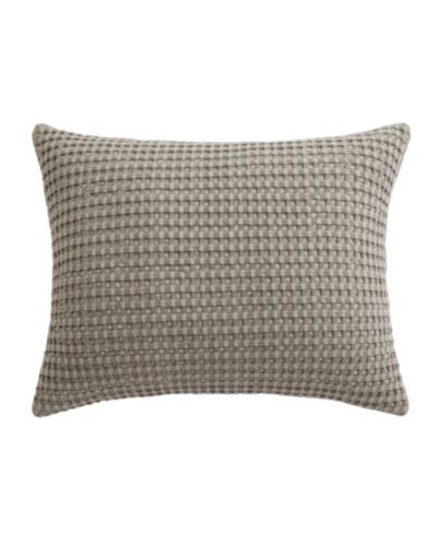 Levtex Mills Декоративная наволочка с текстурой вафля, 14" x 18"