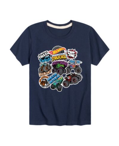 Hot Wheels Детская футболка с принтом Hot Wheels Stickers Graphic