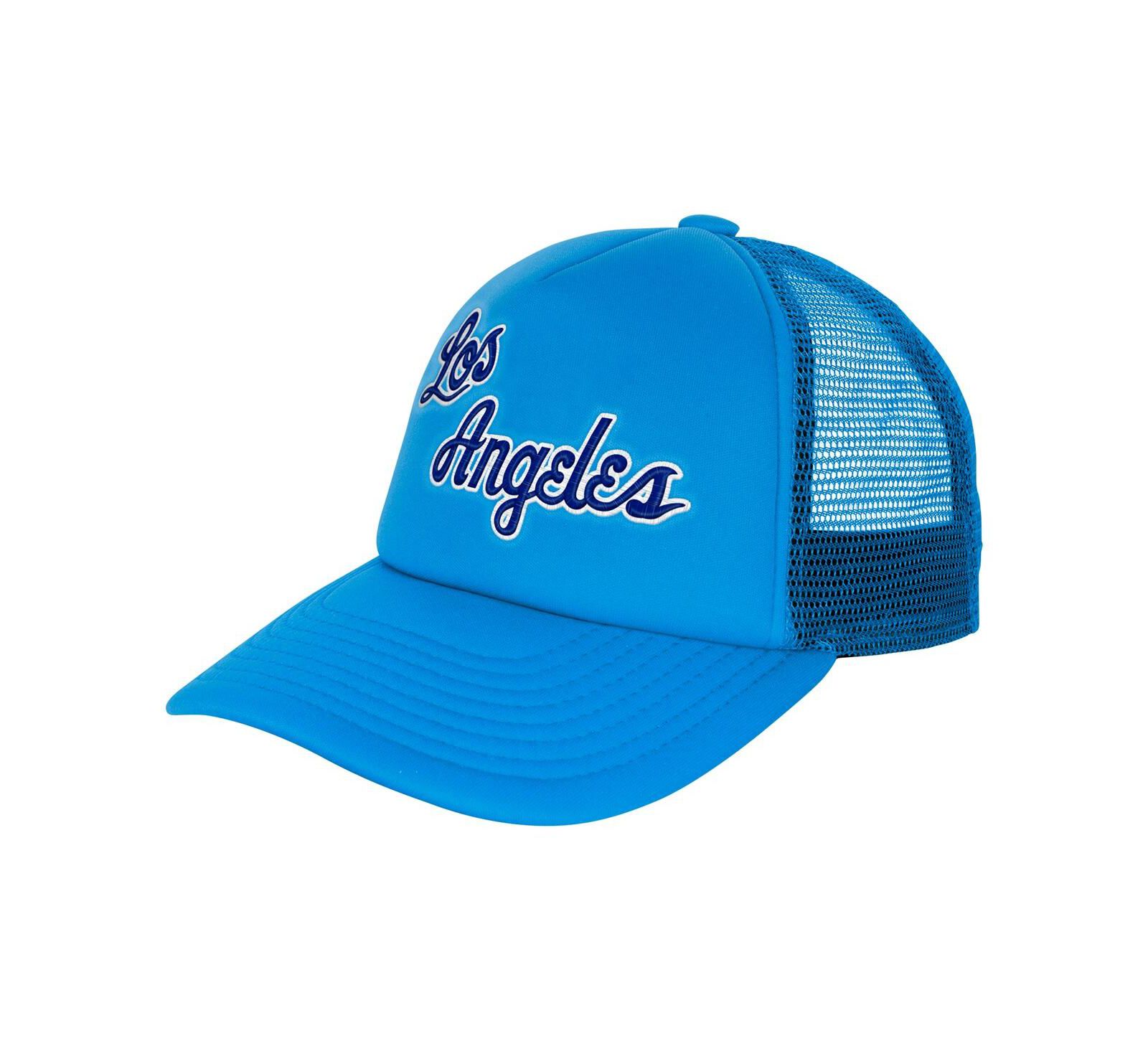 Кепка Mitchell & Ness Los Angeles Lakers Core Evergreen Trucker для мальчиков и девочек, светло-голубая