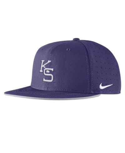 Мужская бейсболка Nike Purple Kansas State Wildcats On-Field True Performance