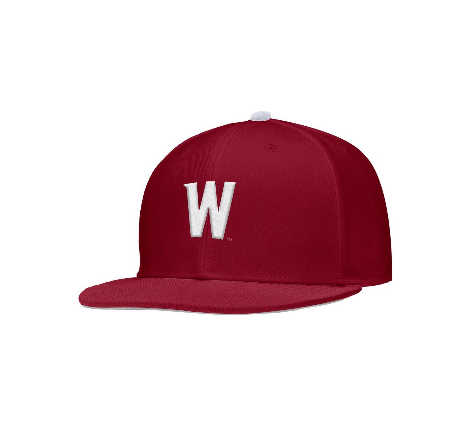 Nike Men's Crimson Washington State Cougars On-Field Baseball Performance Fitted Hat