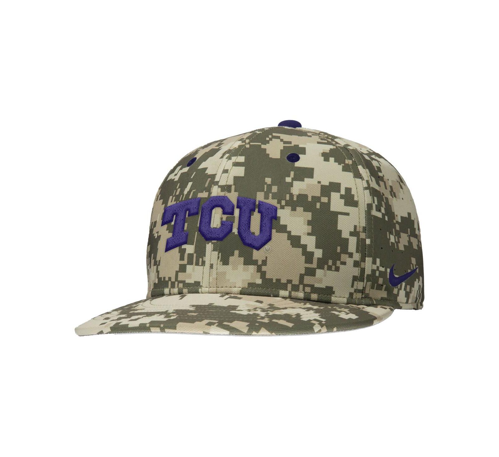 Мужская бейсболка Nike Digital Camo TCU Horned Frogs