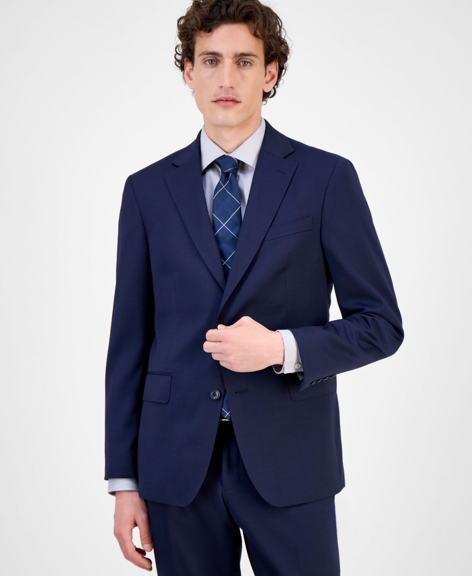 Charles Tyrwhitt Men's Classic-Fit Suit Separates Jacket