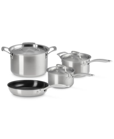 Набор посуды Le Creuset Essential из нержавеющей стали, 7 шт