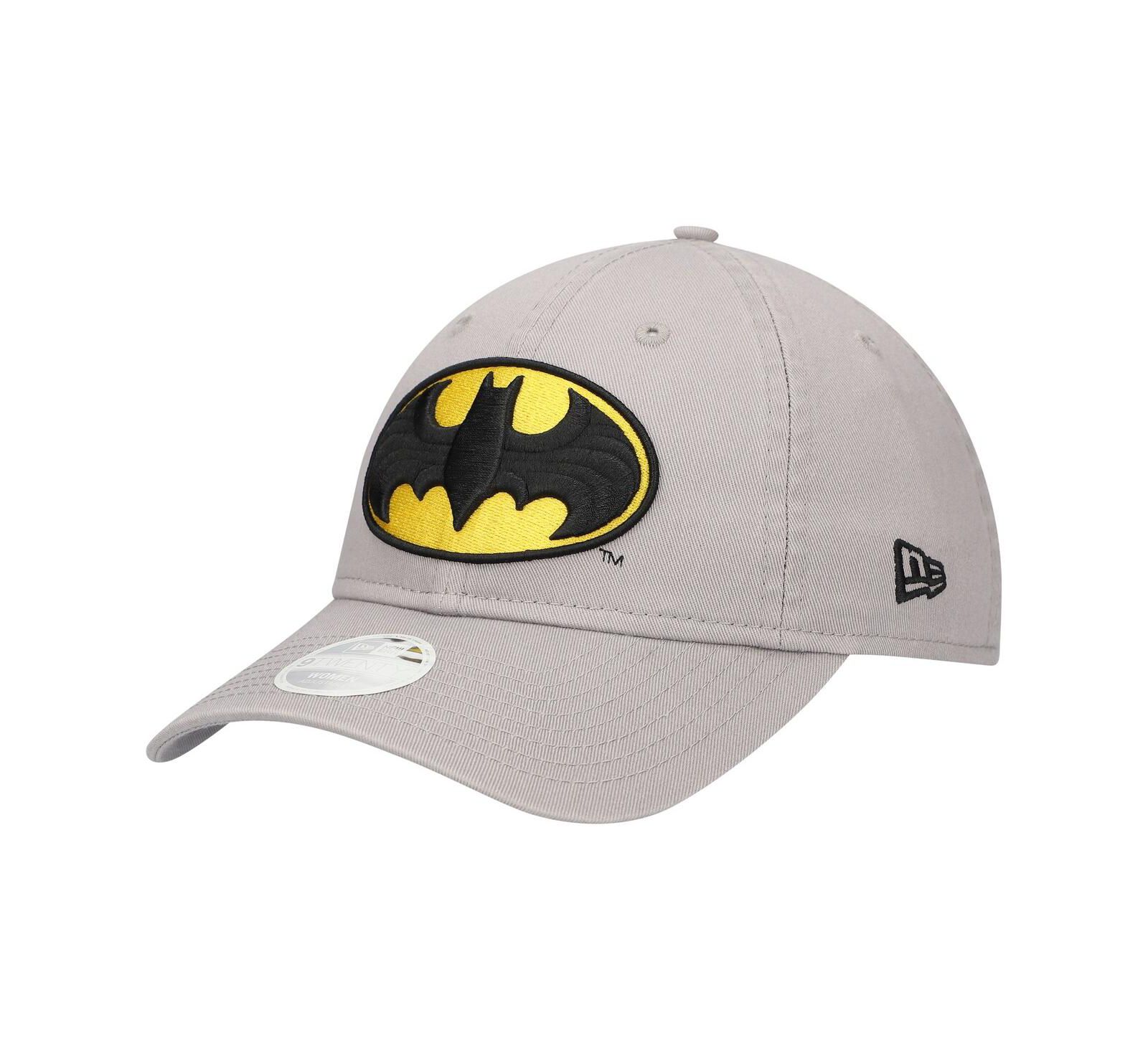 Женская кепка New Era Gray Batman 9TWENTY регулируемая