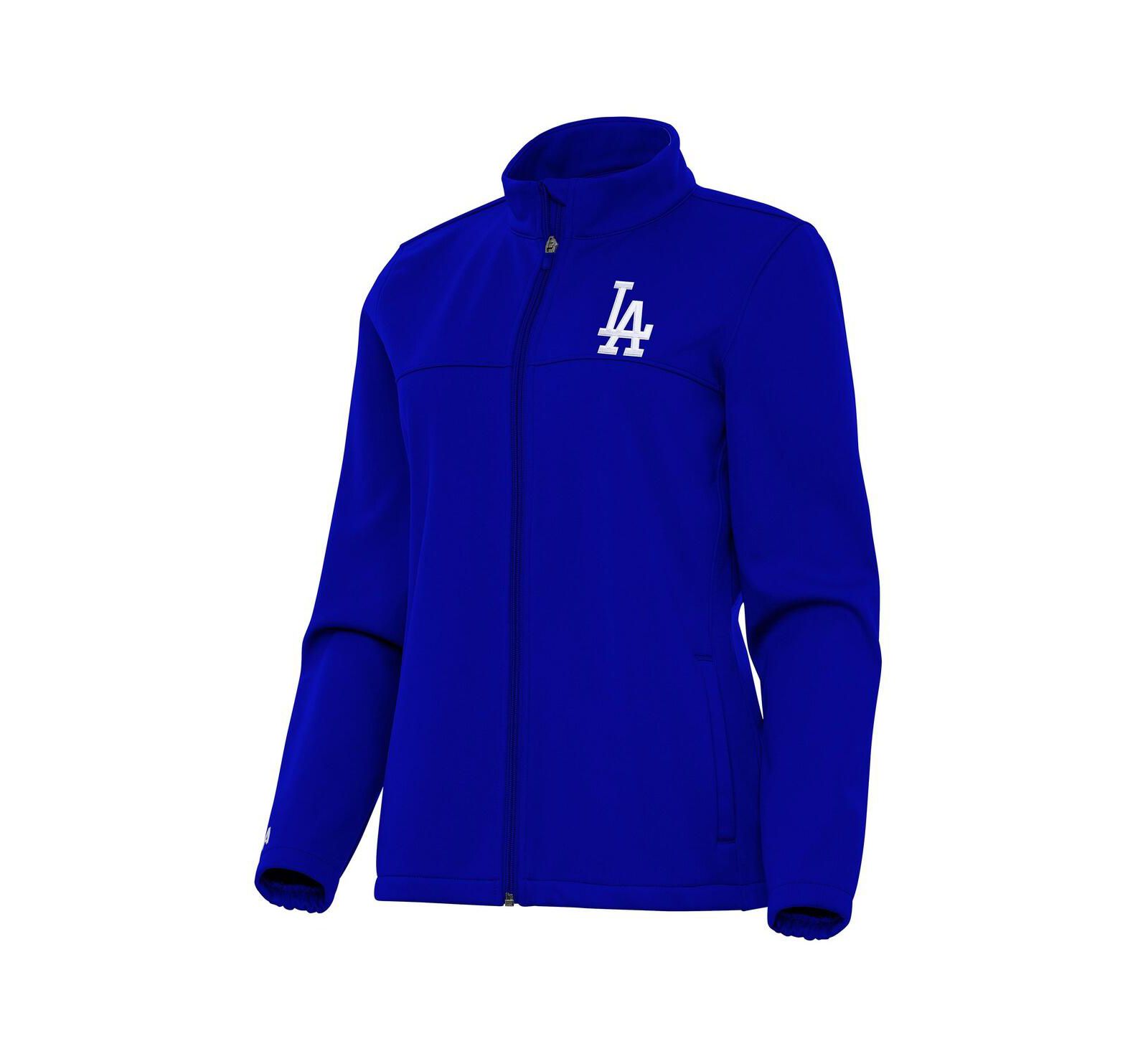 Antigua Women's Royal Los Angeles Dodgers Links 2 Golf Full-Zip Jacket