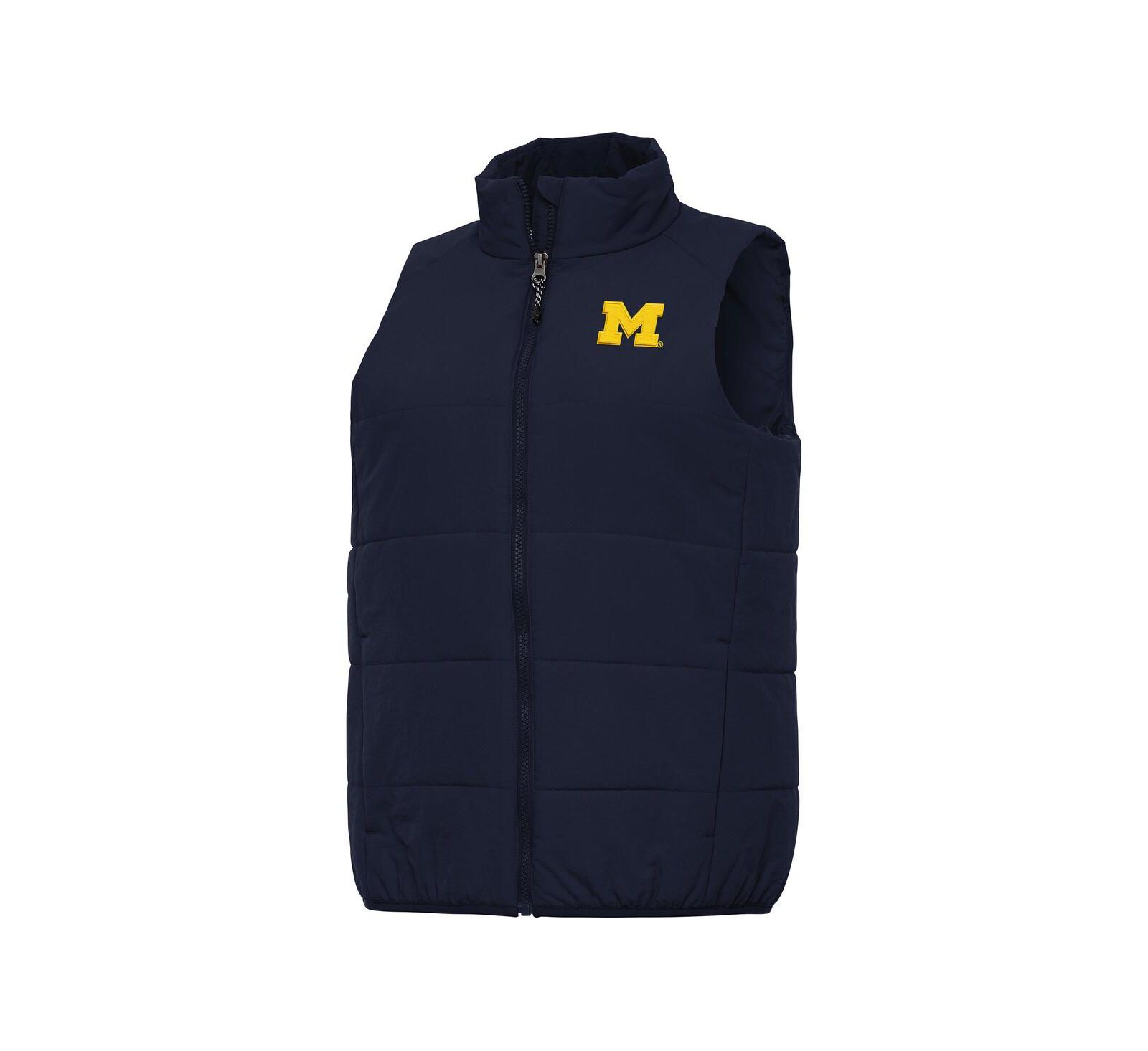 Antigua жилет на молнии Michigan Wolverines Experience Women's Navy