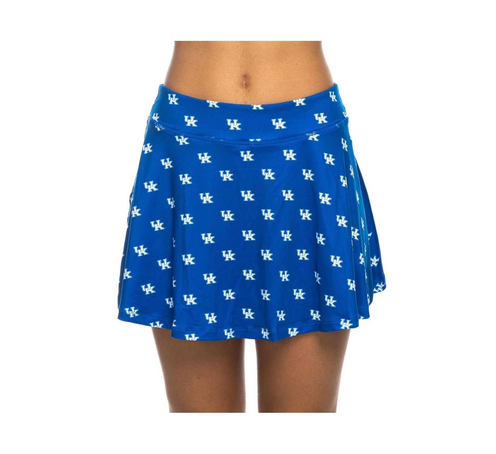 ZooZatz Women's Royal Kentucky Wildcats All-Over Print Flowy Skort