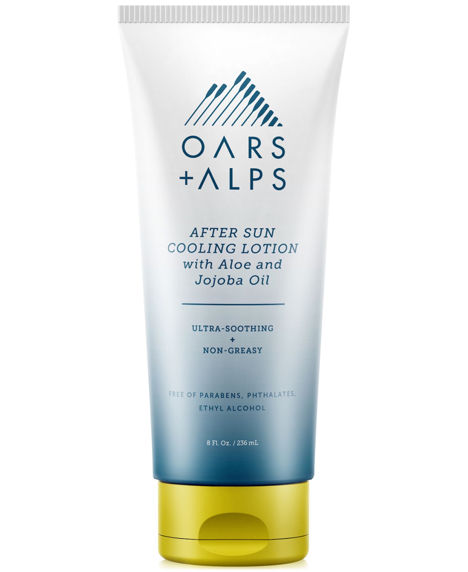 Oars + Alps охлаждающий лосьон после загара, 8 oz.