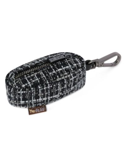 Proper Pup Poop Bag Dispenser: Houndstooth - Black/Gray