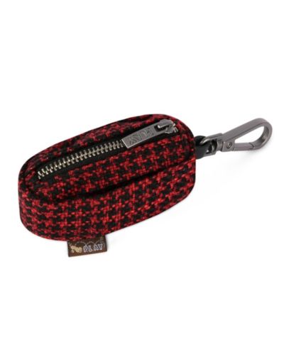 Proper Pup диспенсер для пакетов для экскрементов: Houndstooth - Red/Black