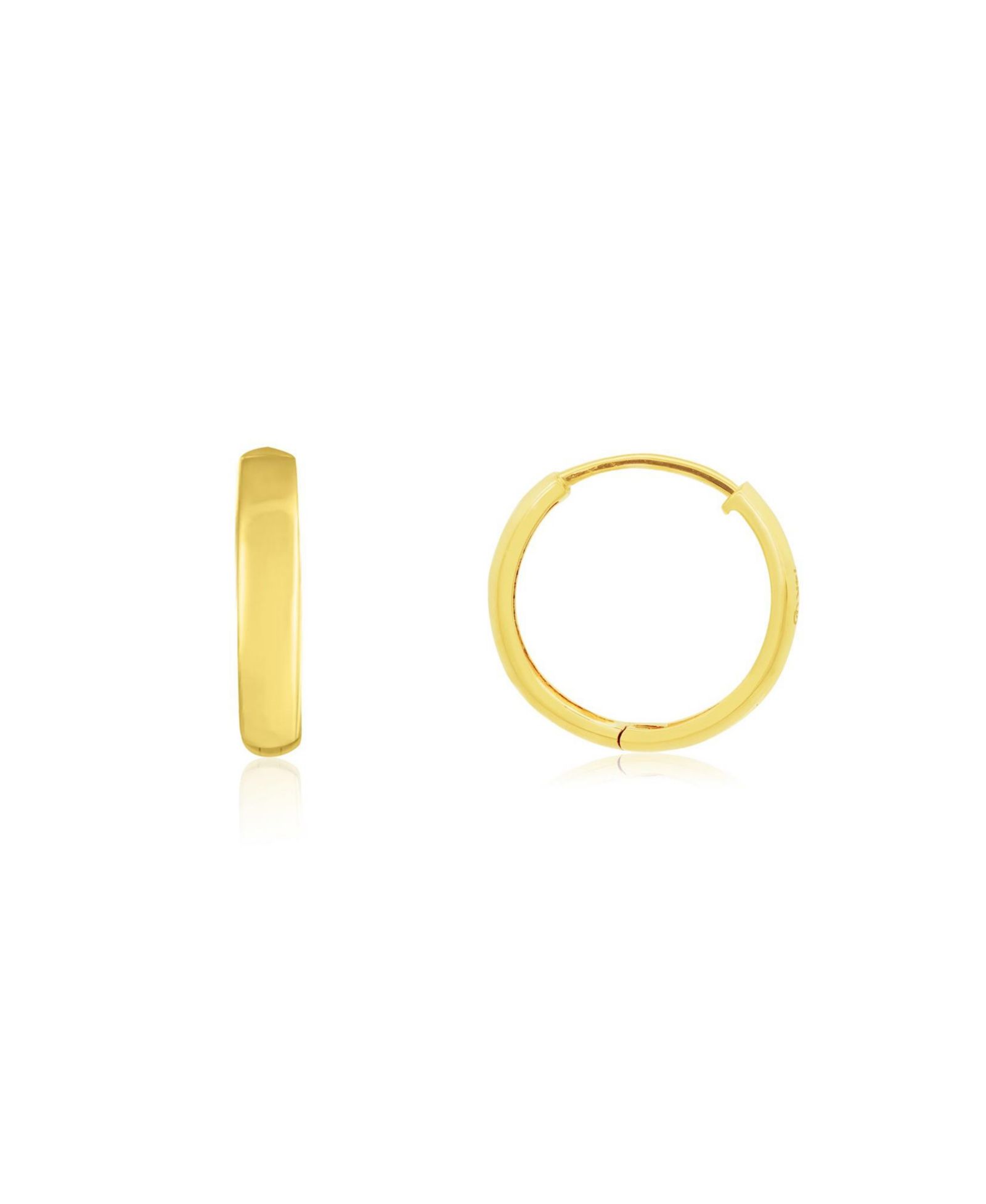 The Lovery серьги-кольцо Huggie Hoop, 15 x 3 mm