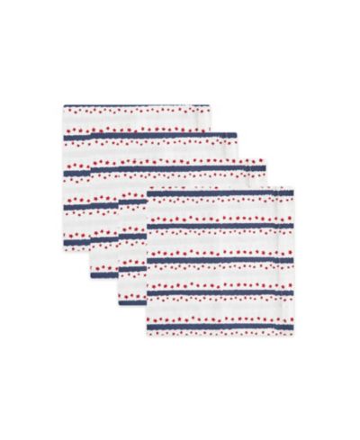 Набор из 4 салфеток под тарелки Tableau Mini Stars, 8.25" x 8.25"