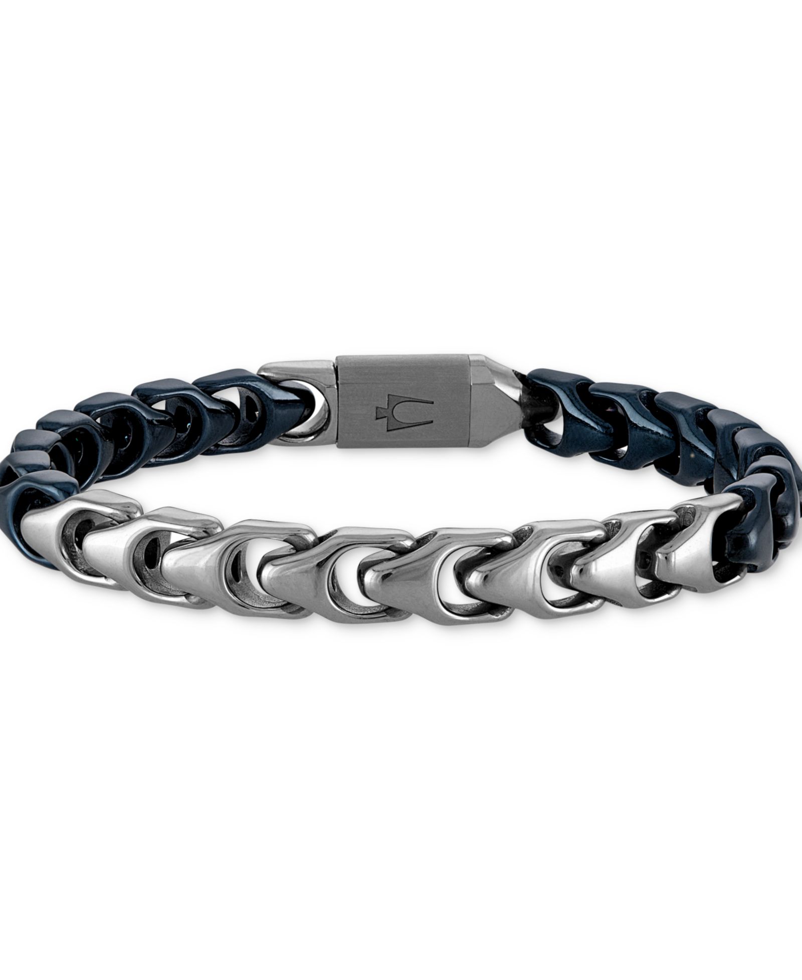 Bulova Men's Two-Tone Stainless Steel Link Bracelet