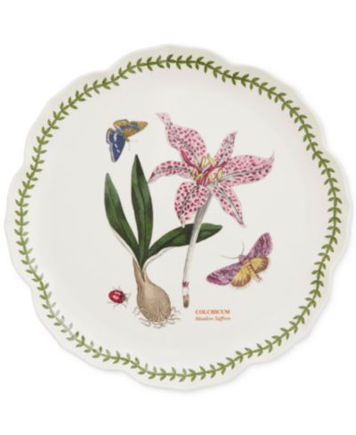 Portmeirion Botanic Garden Lotus Blossom Porcelain Platter