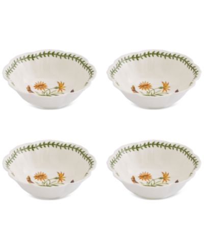 Portmeirion Botanic Garden Lotus Blossom Bowls, Set of 4