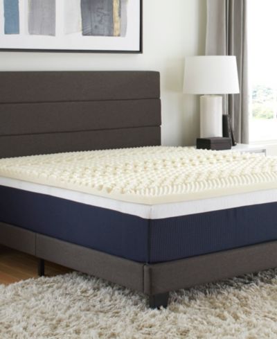Comfort Tech Наматрасник из пены с эффектом памяти 7-зонный, 1.5", Queen