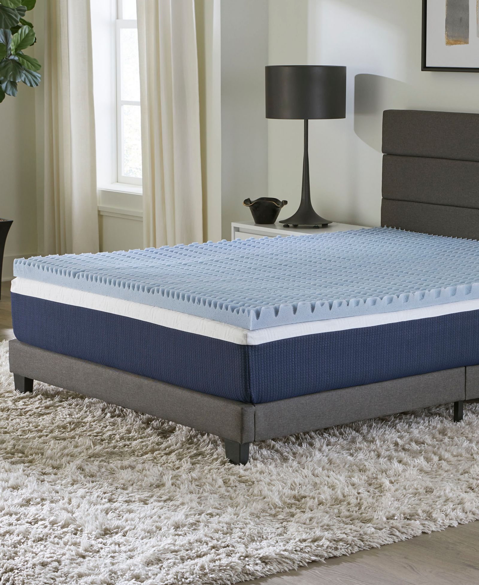 Топпер для матраса Comfort Tech 2" Convoluted Tranquility Foam, Twin