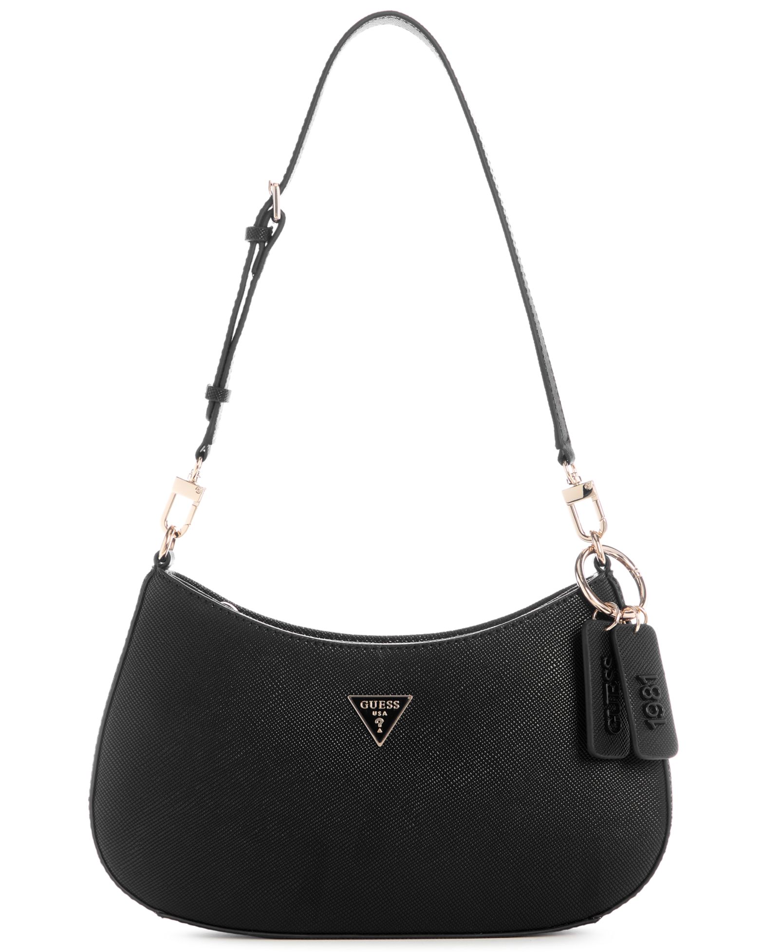 GUESS Noelle Small Top-Zip Shoulder Bag