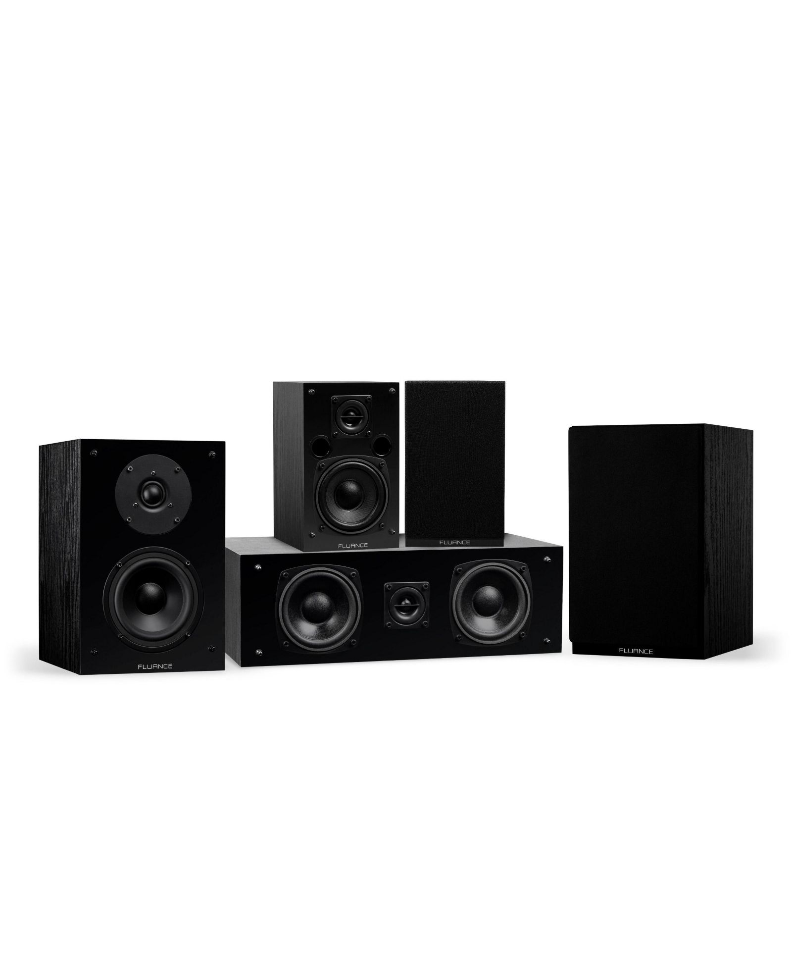 Акустическая система Fluance Elite High Definition Compact Surround Sound Home Theater 5.0 Speaker System