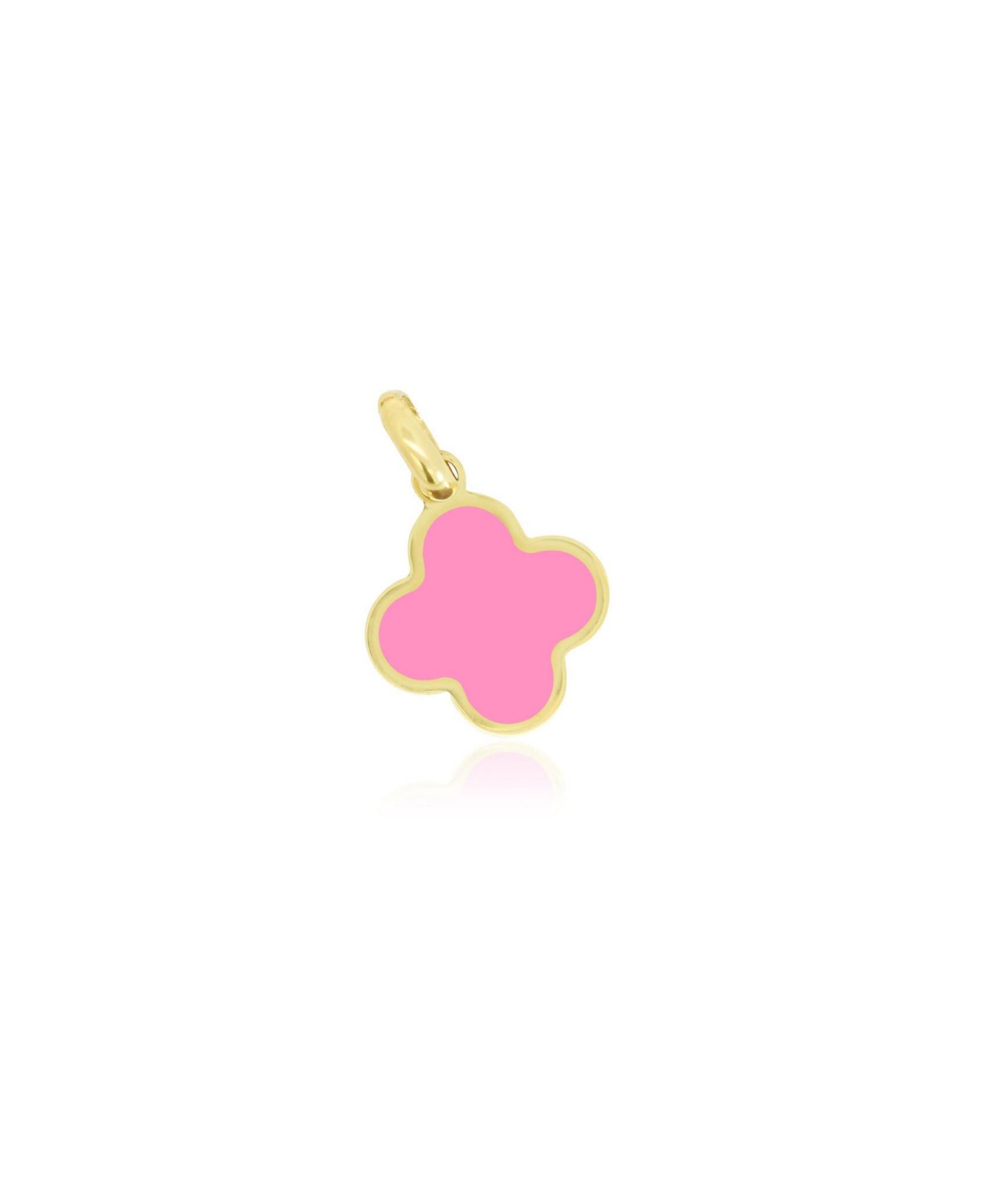The Lovery  Clover Charm 14K Gold