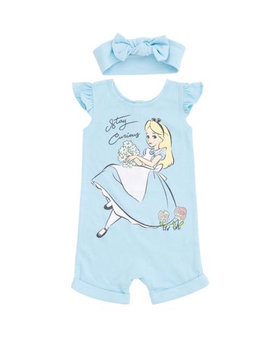 Alice in Wonderland комбинезон и повязка на голову Minnie Mouse для малышей-девочек