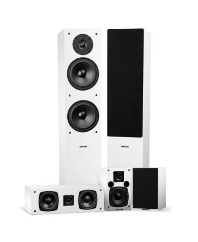 Fluance Акустическая система Hi-Fi 5.0 Surround Sound, напольные колонки, центральный и тыловые динамики