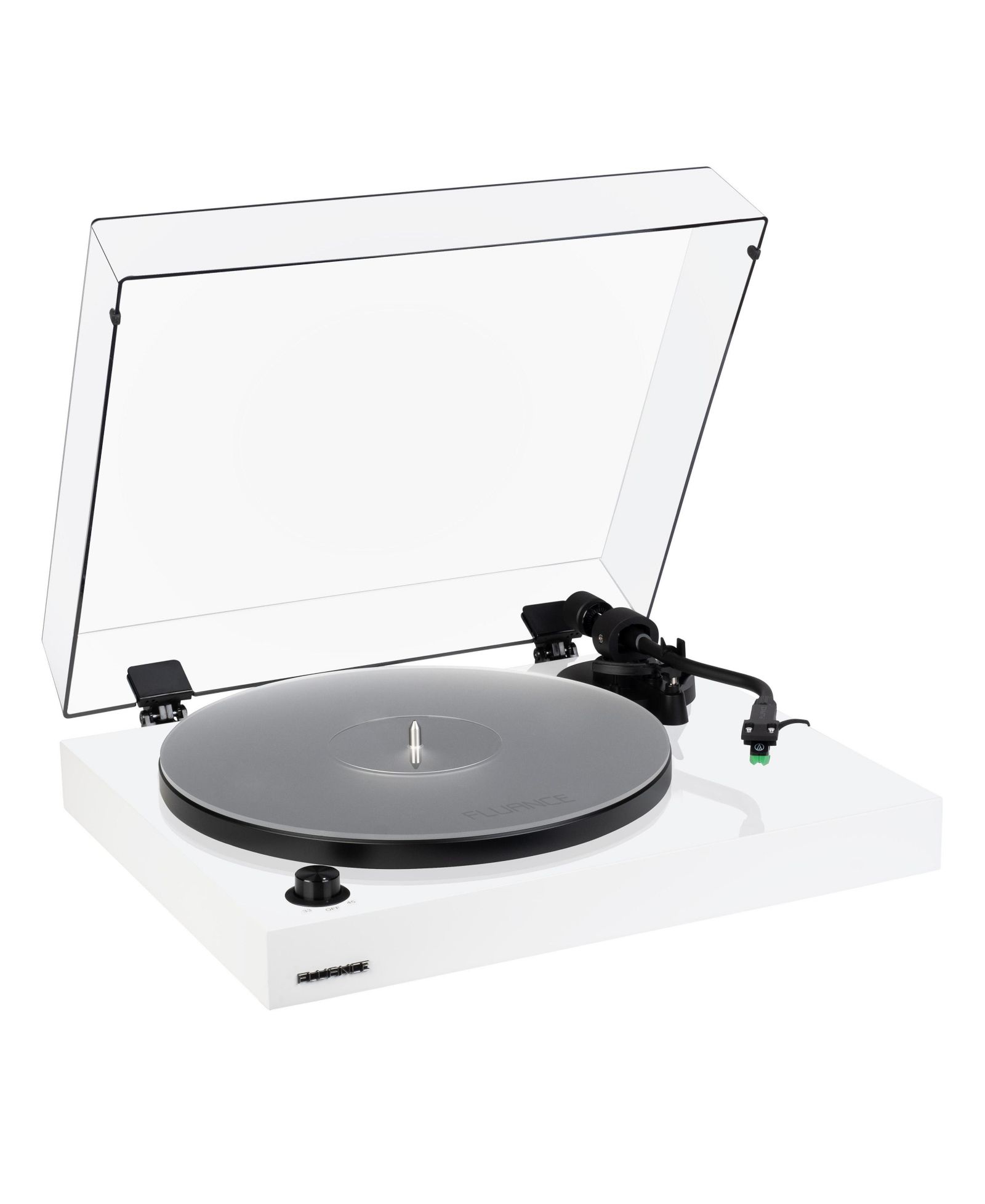 Проигрыватель винила Fluance RT81+, с картриджем VM95E, антирезонансным платформой и акриловым матом