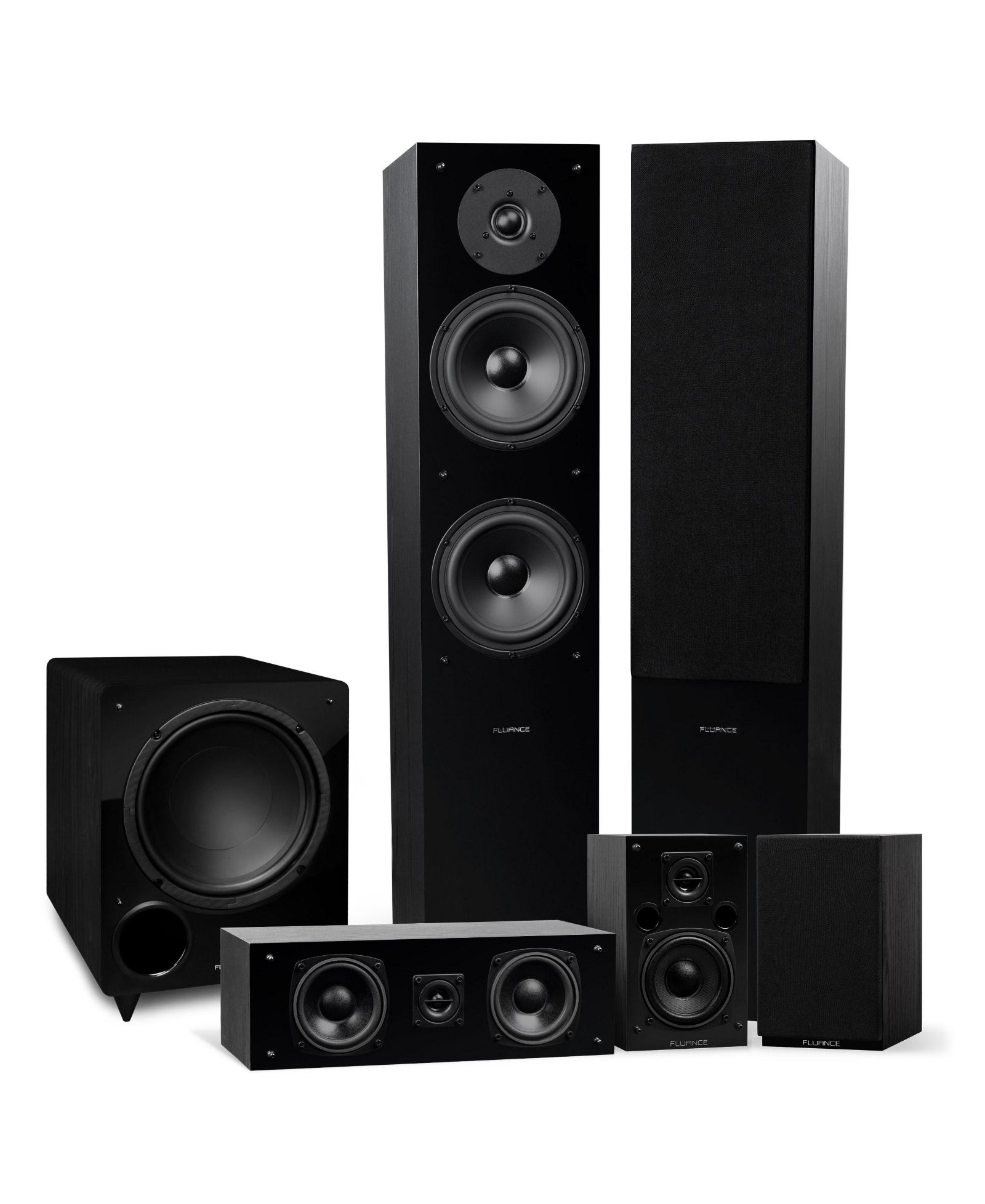 Fluance Elite система домашнего кинотеатра 5.1 Surround Sound высокой четкости