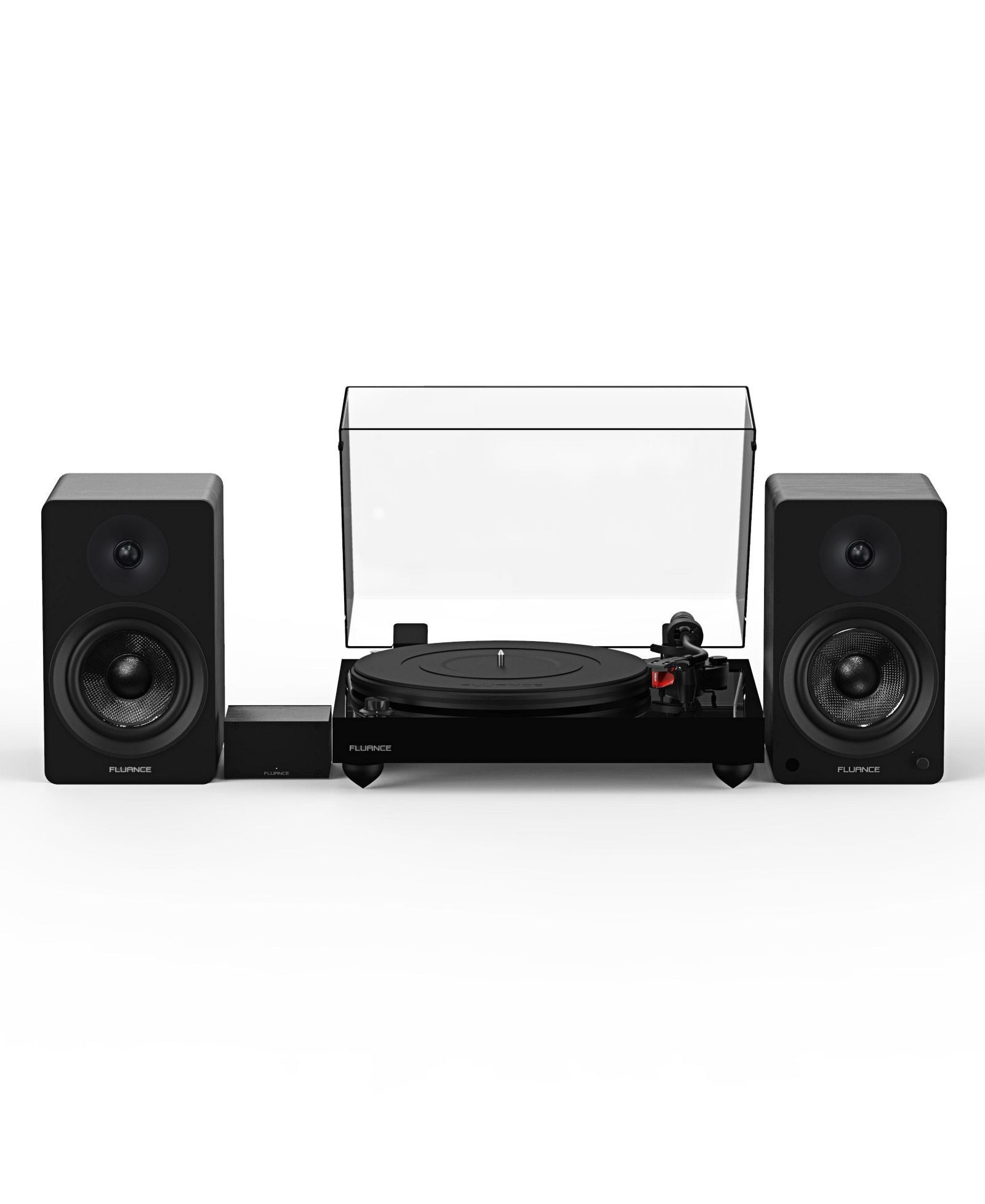Проигрыватель Fluance RT83, PA10 Phono Preamp, Ai41 Powered Speakers, Ortofon 2M Red Cartridge, 90W Class D Amplifier, Bluetooth