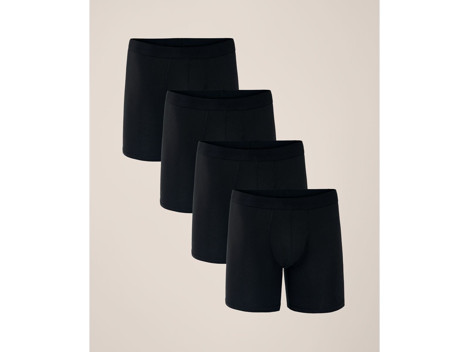 Pact Men's Everyday Extended Boxer Brief 4-Pack