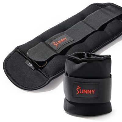 Утяжелители для лодыжек Sunny Health & Fitness 3 lb, пара, черные