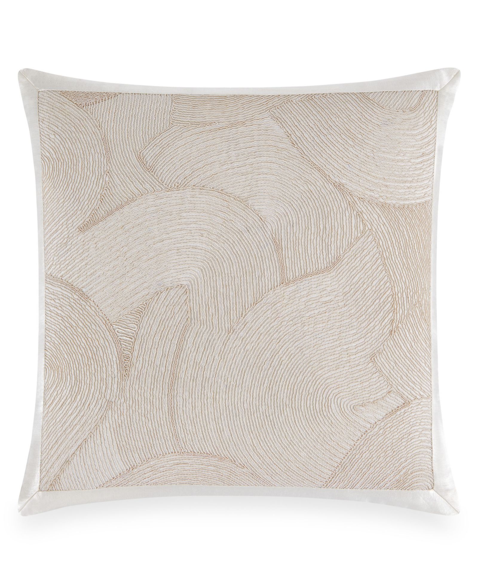 Donna Karan Home Cord Swirl Decorative Pillow, 20" x 20"