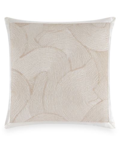 Donna Karan Home Cord Swirl Decorative Pillow, 20" x 20"