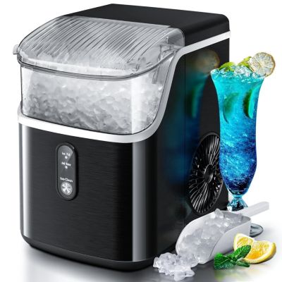 Antarctic Star Stainless Steel Nugget Ice Maker, 34 lbs. Capacity