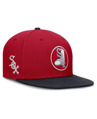 Мужская кепка Nike Chicago White Sox Red Performance Fitted