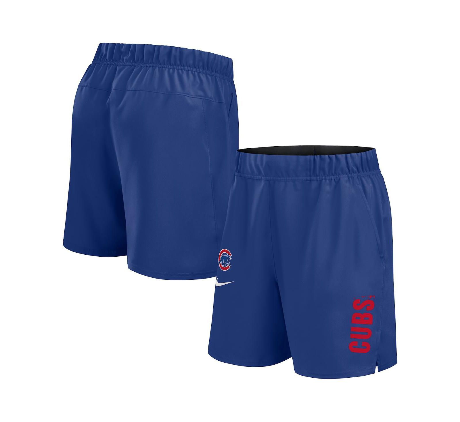 Nike Men's Royal Chicago Cubs Woven Victory Performance Shorts