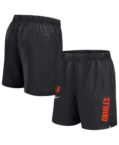 Мужские шорты Nike Baltimore Orioles Woven Victory Performance черного цвета