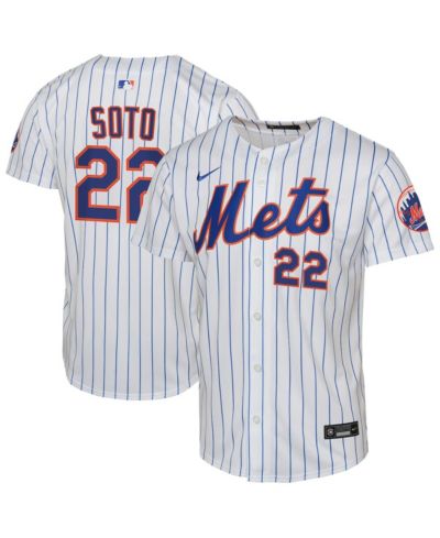 Детская джерси Nike Juan Soto White New York Mets Home Limited Player