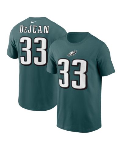 Мужская футболка Nike Cooper DeJean Midnight Green Philadelphia Eagles с именем и номером игрока