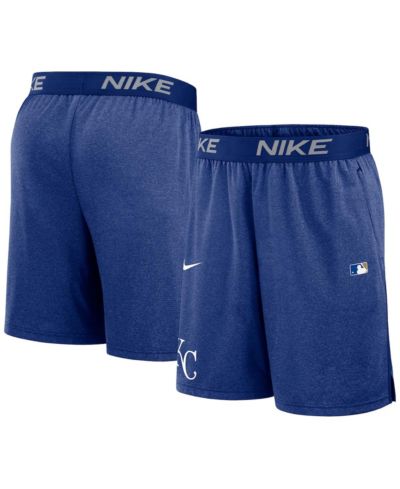 Nike Men's Royal Kansas City Royals Authentic Collection Performance Knit Shorts