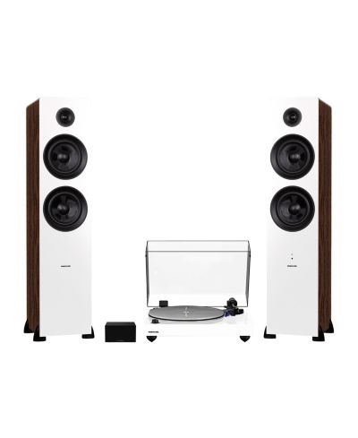 White / white walnut