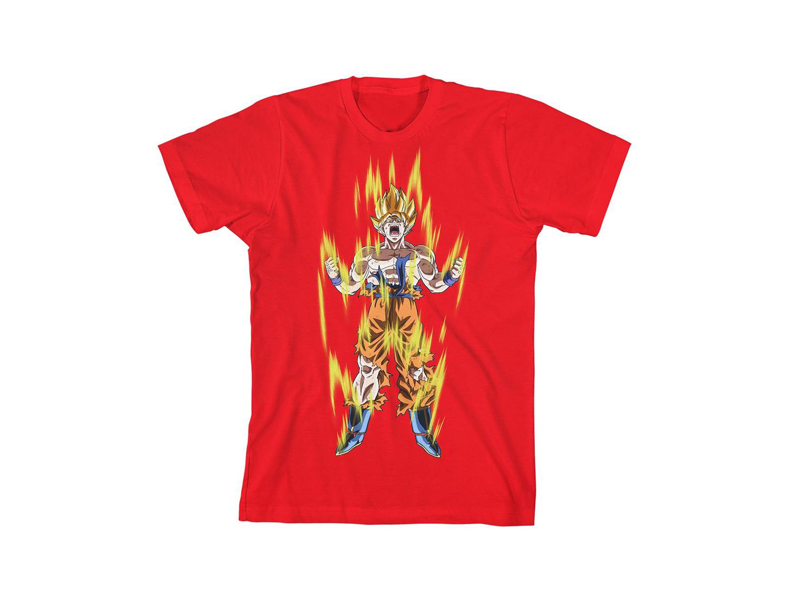 Dragon Ball Z Графическая футболка Dragon Ball Z Super Saiyan Goku Red - XS