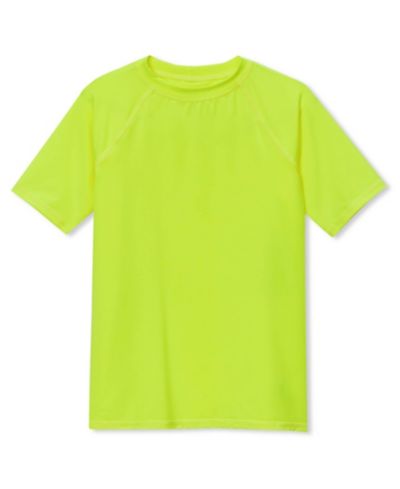 Lands' End Детский рашгард с коротким рукавом, UPF 50
