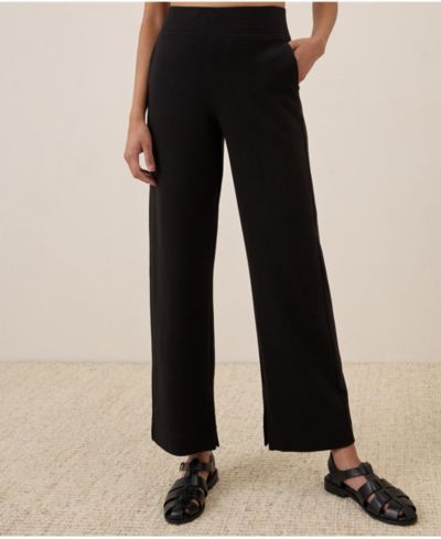 Pact Women's Organic Cotton Airplane Wide Leg Pant - 26" Inseam