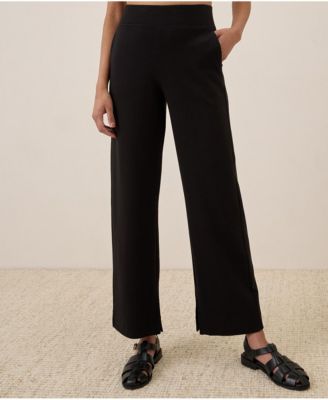 Pact Women's Organic Cotton Airplane Wide Leg Pant - 26" Inseam