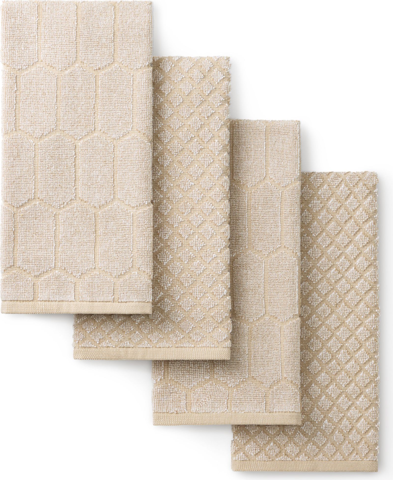 Набор кухонных полотенец Martha Stewart Honeycomb Chambray Textured Cotton 16" x 28"